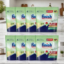 Ultimate Pro 0% Dishwashing Tablets 384 Pack All in One Cleaning Powerball