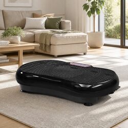 Vibration Machine Platform Exercise Equipment Home Fitness Digital Display Black