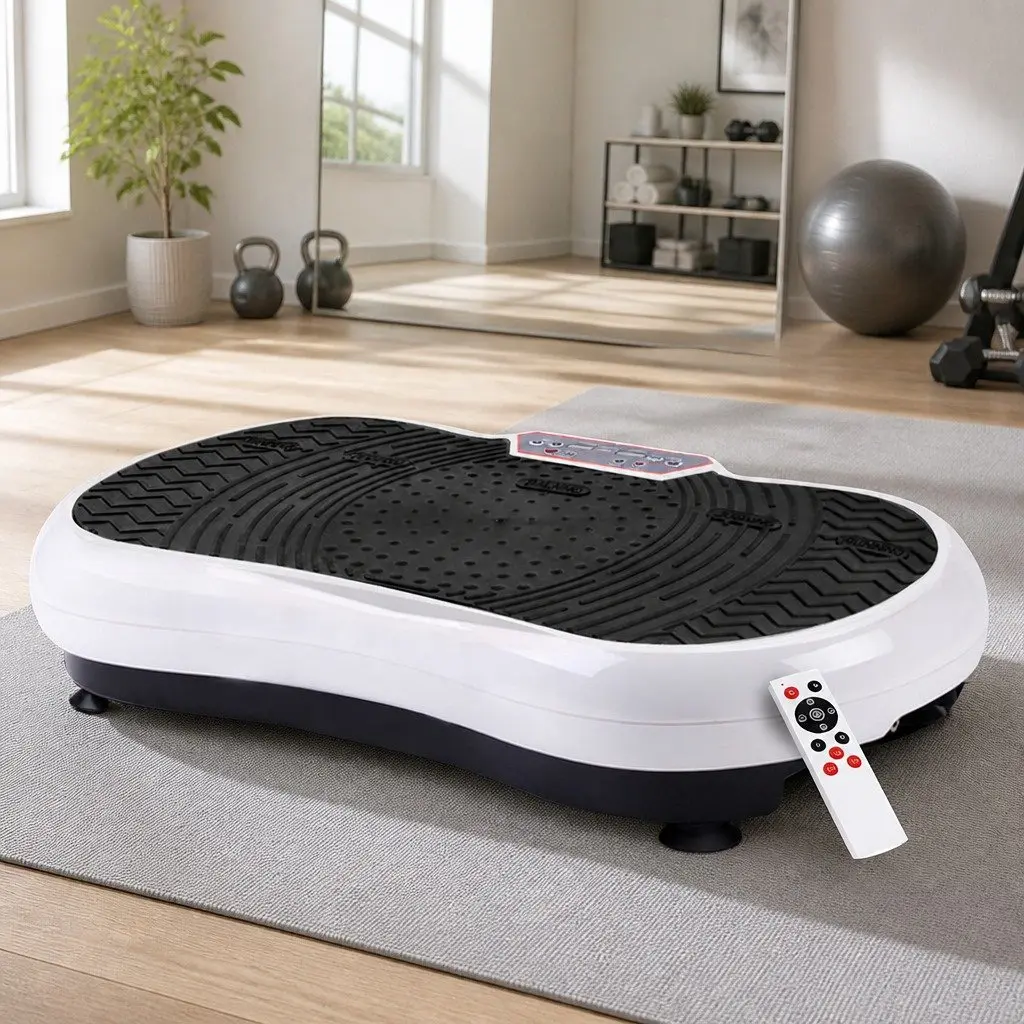 Vibration Exercise Machine Whole Body Trainer 99 Speed Levels White