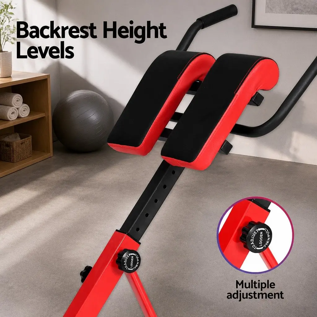 Weight Bench Adjustable Multi-Function 10-in-1 Home Gym Fitness Equipment Red