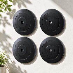 30kg Barbell Weight Plates Standard 31mm Home Gym Exercise Free Weights Set