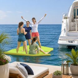 Floating Water Mat 3.5x1.8m XPE Foam Pad Pool Island Platform Beach Lake