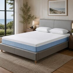 Memory Foam Mattress Queen 22cm Cooling Gel Medium Firm Support Topper