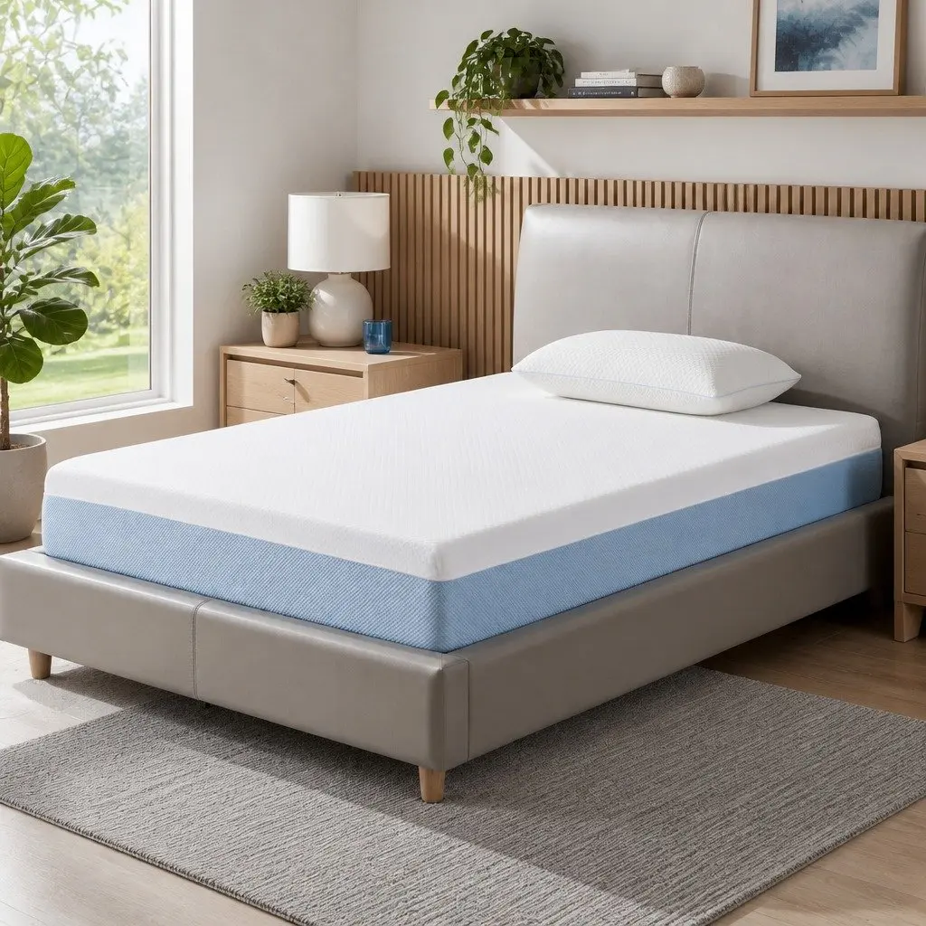 Memory Foam Mattress Single 22cm Cooling Gel Medium Firm Pressure Relief Sleep