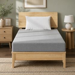 King Single Memory Foam Mattress 15cm Cool Gel 7-Zone Support Bamboo Cover
