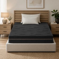 King Single Memory Foam Mattress 18cm Cooling Gel Green Tea Foam Medium Firm