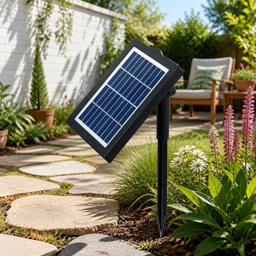 Solar Pond Pump Water Fountain Submersible Floating Bird Bath 190L/H Outdoor