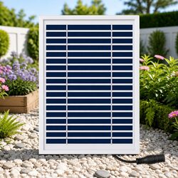 Solar Pond Pump Submersible Water Fountain Kit 4.4FT Outdoor Garden Feature