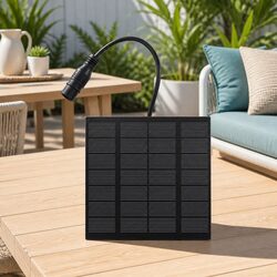 Solar Pond Pump Submersible Water Fountain Kit 4 Nozzle Options Outdoor Garden