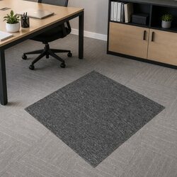 Carpet Tiles 20 Pack 5m2 Heavy Duty Office Commercial Grey 50x50cm