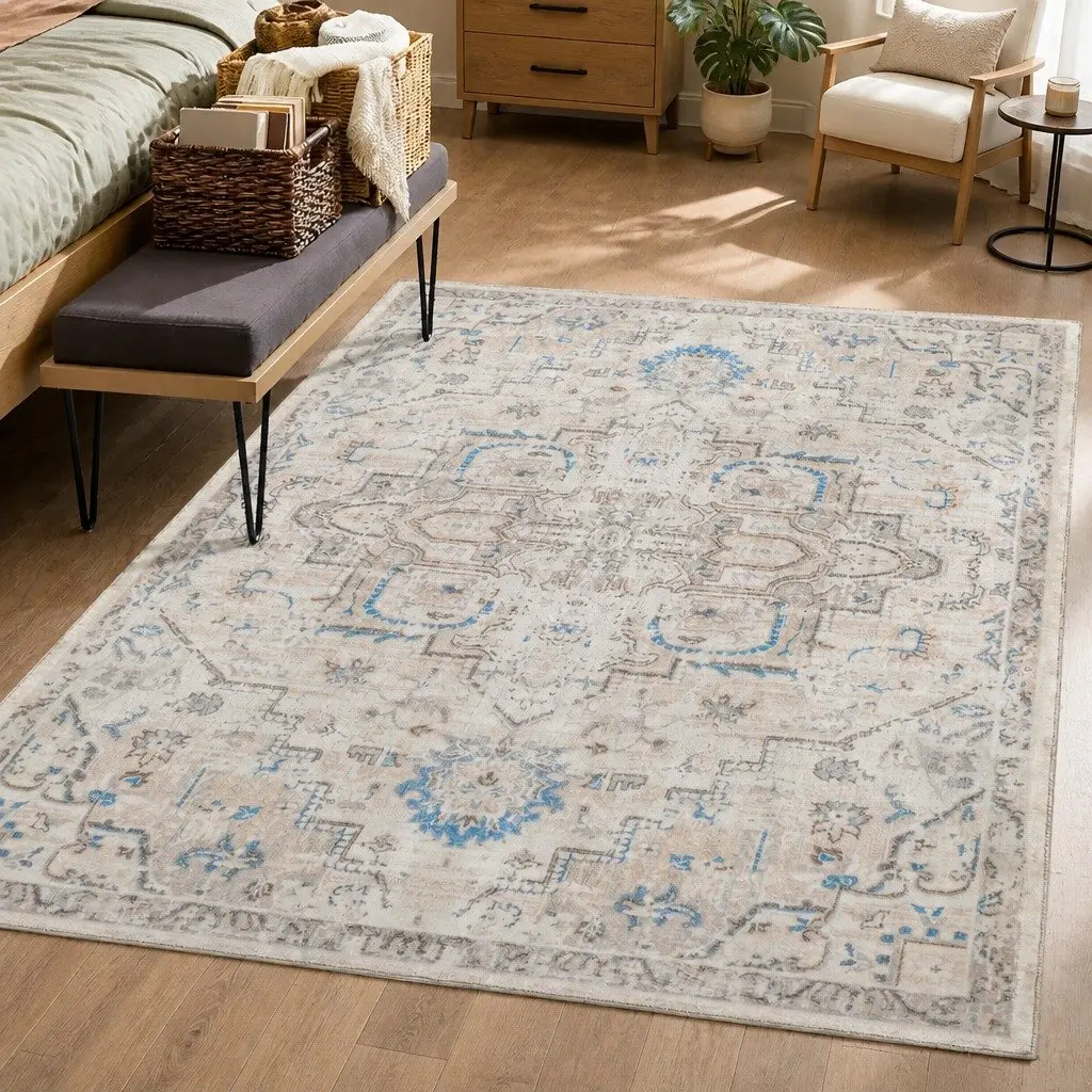 Large Area Rug Floor Mat 200x230cm Rectangle Lounge Living Room Bedroom