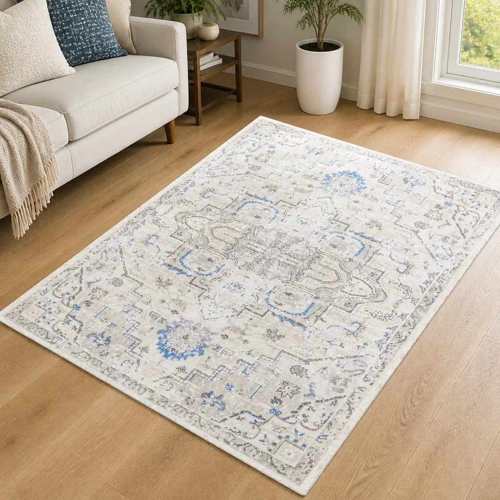 Large Area Rug Floor Mat 200x230cm Rectangle Lounge Living Room Bedroom