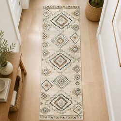 Hallway Runner Rug 180x60cm Washable Floor Mat Living Room Bedroom Lounge Carpet
