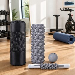 Foam Roller Set 3-in-1 Muscle Recovery Stick Massage Ball Deep Tissue Home Gym
