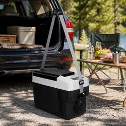 12V Portable Car Mini Fridge Freezer Cooler Warmer 13L Camping Travel Vehicle