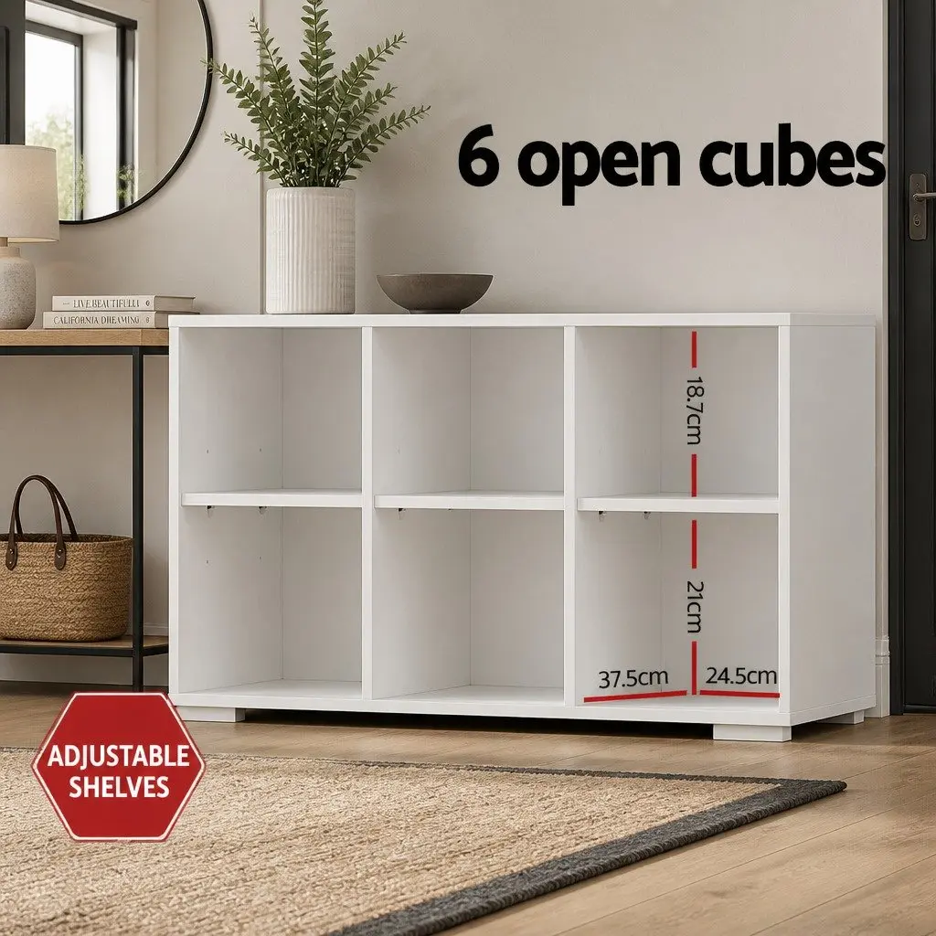 Shoe Rack Cabinet Hall Tree with Coat Hooks and Bench Storage 180cm White