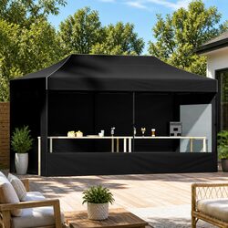 Pop Up Gazebo 3x6m Folding Marquee Tent Outdoor Garden Canopy Shade Portable