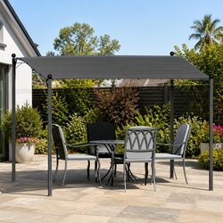Gazebo Marquee 3m Outdoor Event Wedding Tent Camping Party Shade Iron Art