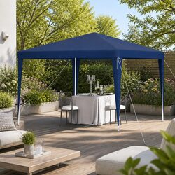 Outdoor Gazebo 3x3m Portable Canopy Tent Wedding Party Event Camping Shade