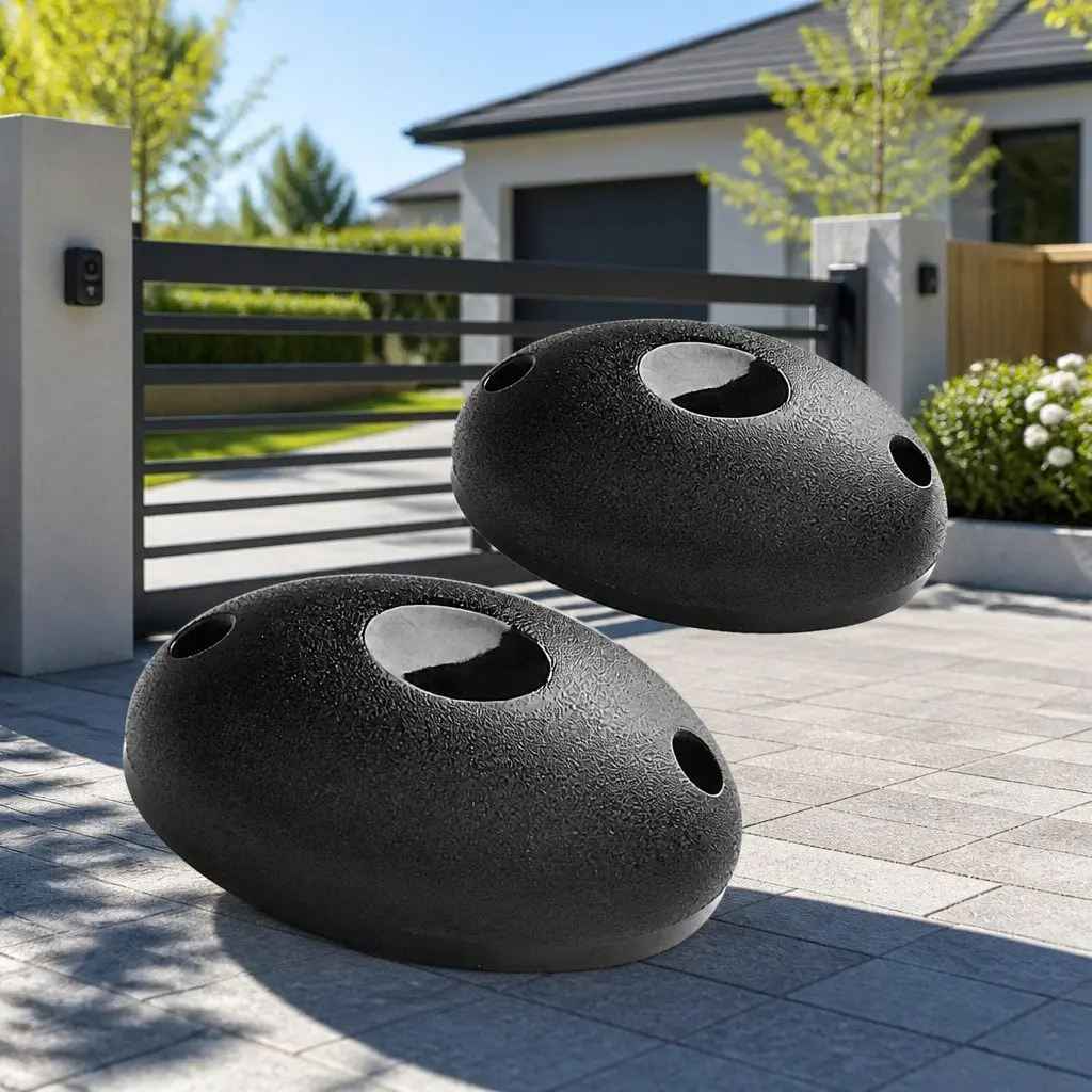 Infrared Photocell Sensor for Swing Sliding Gate Systems 20M Detection Range White