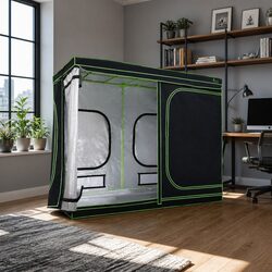 Hydroponic Grow Tent 240x120x200cm Indoor Plant Room System Kit Setup
