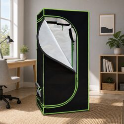 Grow Tent 60x60x140cm Hydroponics Indoor Plant Room System Portable Garden Kit