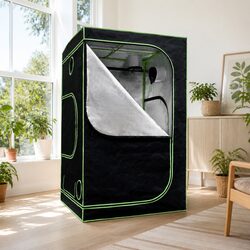 Grow Tent 90x90x180cm Hydroponics Indoor Plant Growing Room System Kit
