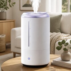 Ultrasonic Humidifier Aroma Diffuser Top Fill 4L Quiet Bedroom White Mist