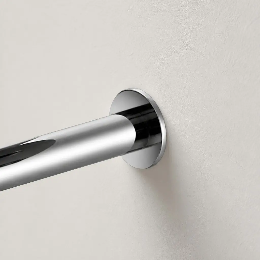 Toilet Paper Holder Wall Mount Silver 304 Stainless Steel Bathroom Storage