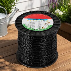 Trimmer Line Spiral Twist Nylon Cord 2.7mm for Whipper Snipper Weed Eater