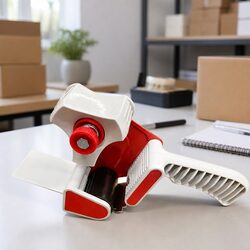 Packaging Tape Carton Sealer Dispenser Gun 50mm Tape Roll Handheld Sealing Tool