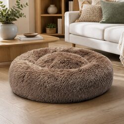 Pet Bed Donut Calming Dog Beds Mattress XL Large Comfort Plush Washable