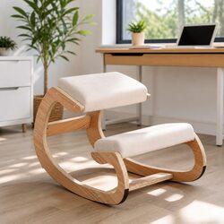 Kneeling Chair Ergonomic Posture Balance Stool Home Office Gaming Memory Foam