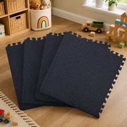 Kids EVA Foam Play Mat Tiles Interlocking Soft Padded Floor Puzzle 60x60cm