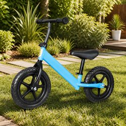 Kids Balance Bike Ride On Toy Adjustable Seat Handlebar Toddler Training Bicycle