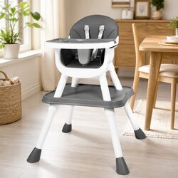 Baby High Chair 8-In-1 Convertible Feeding Dining Seat Infant Toddler Play Table
