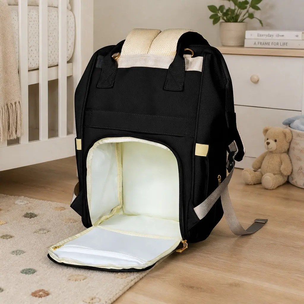 Mummy Backpack Nappy Diaper Bag Baby Travel Changing Pad Organizer Parent