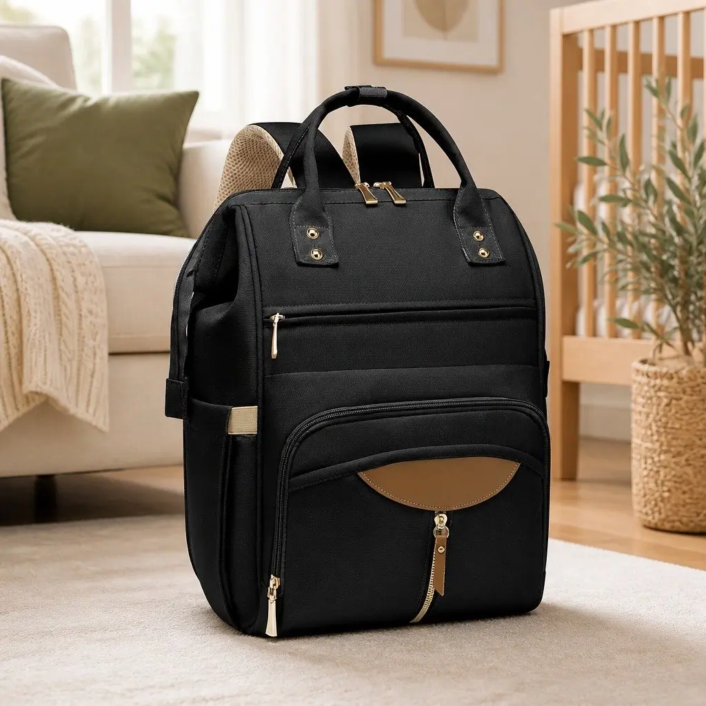 Mummy Backpack Nappy Diaper Bag Baby Travel Changing Pad Organizer Parent