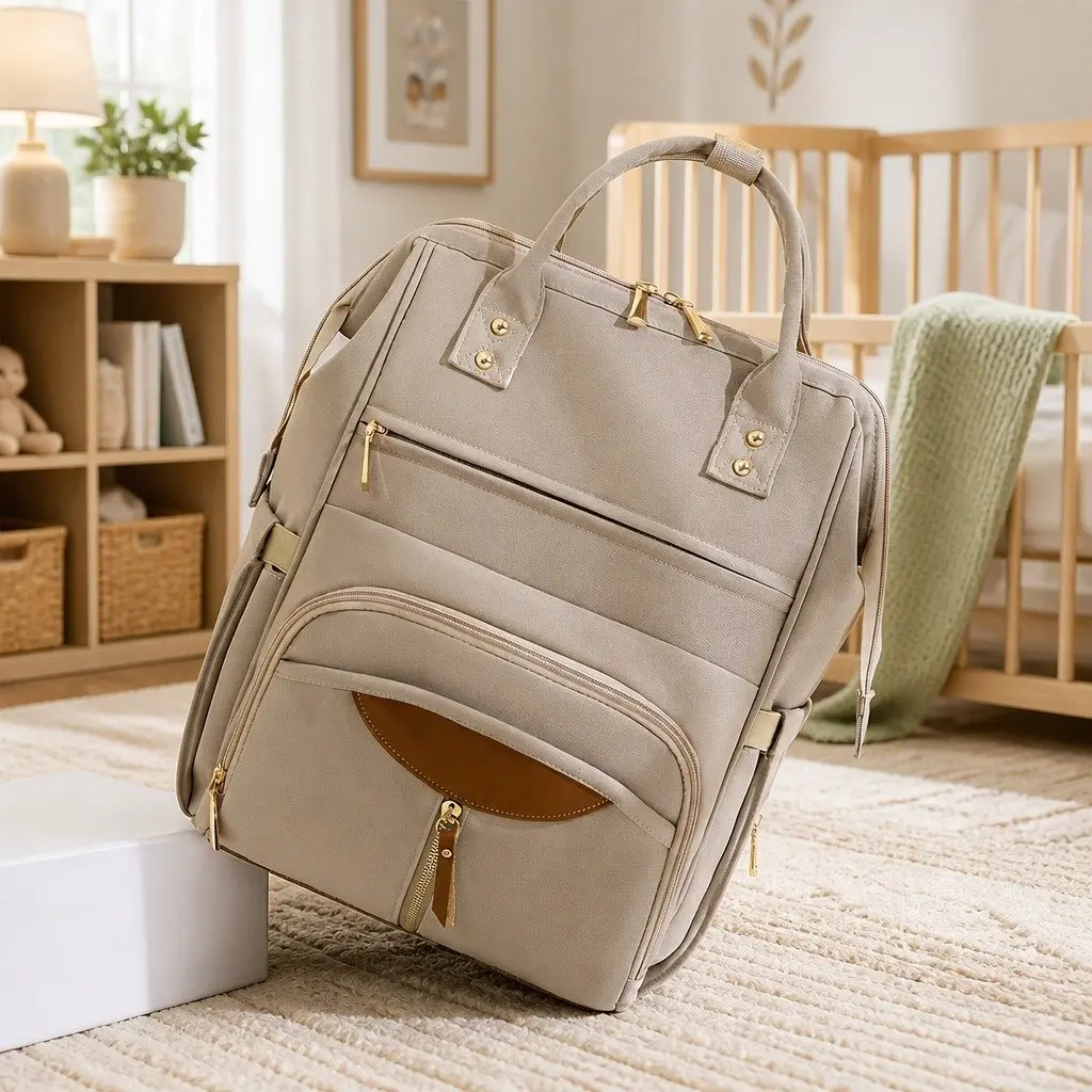 Mummy Backpack Nappy Diaper Bag Baby Travel Changing Pad Multifunctional