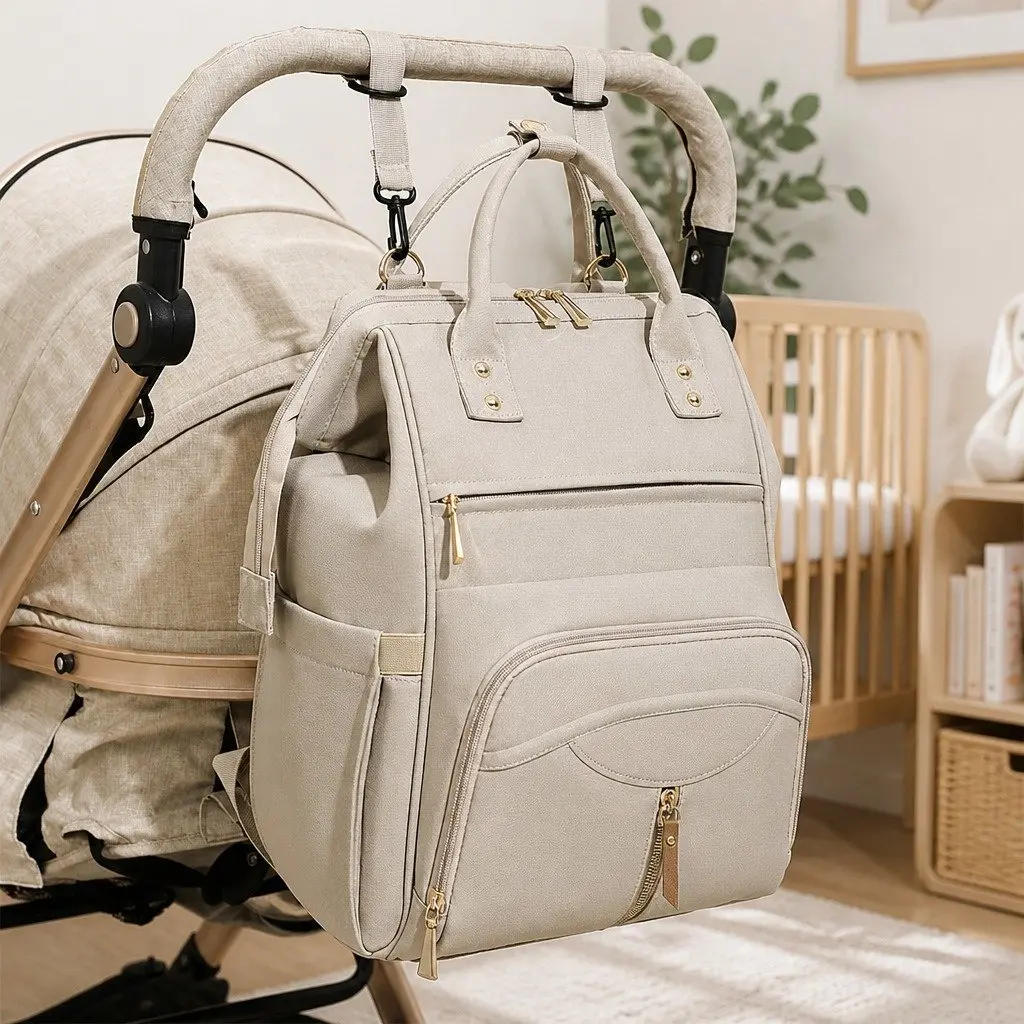 Mummy Backpack Nappy Diaper Bag Baby Travel Changing Pad Multifunctional