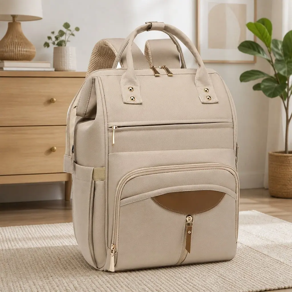 Mummy Backpack Nappy Diaper Bag Baby Travel Changing Pad Multifunctional