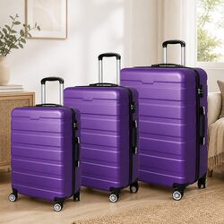 3PC Luggage Set Suitcase 20" 24" 28" Travel Trolley Spinner Wheels Combination