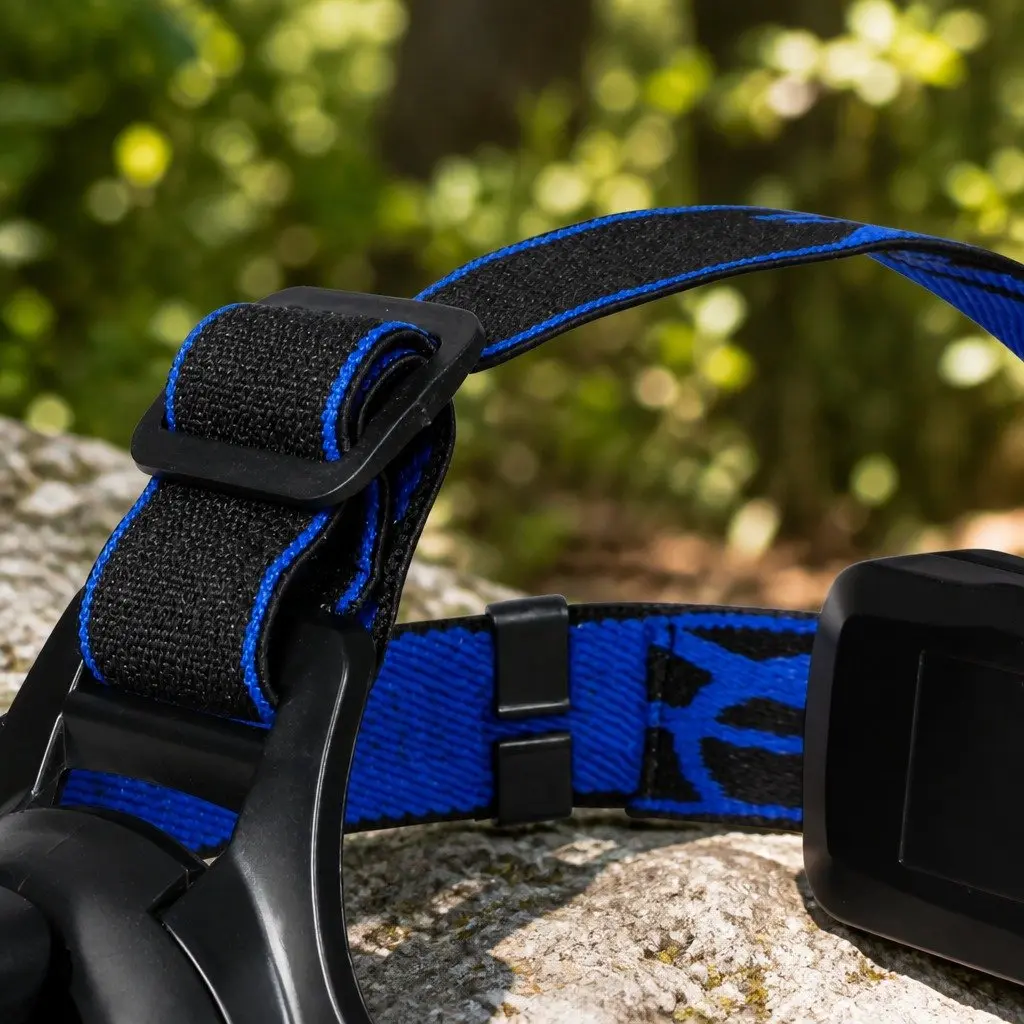 LED Headlamp Flashlight 140 Lumens Headlight Rechargeable Outdoor Sports