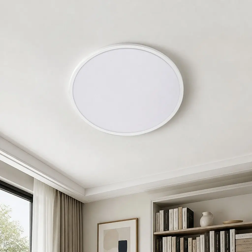 LED Ceiling Down Light 18W Ultra-Thin 5CM White Bedroom Kitchen Living Room