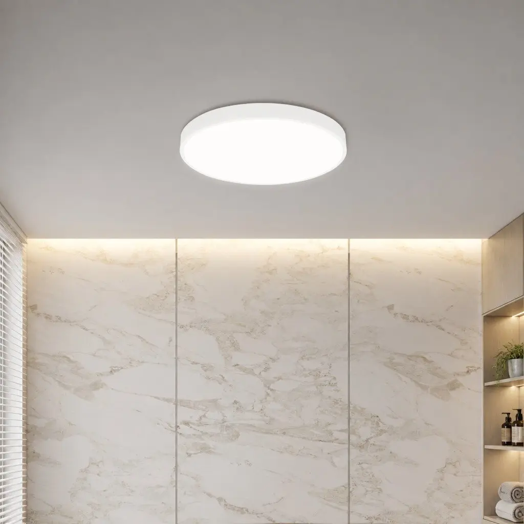 LED Ceiling Down Light 30W Ultra-Thin 5CM Cold White Panel Bedroom Kitchen