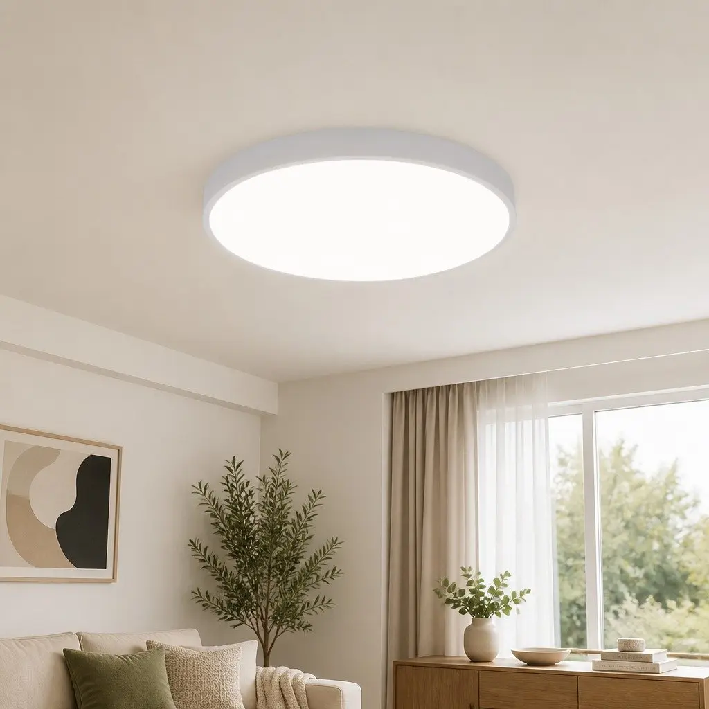 LED Ceiling Light Panel 36W Ultra-Thin Flush Mount Down Lighting Bedroom Kitchen