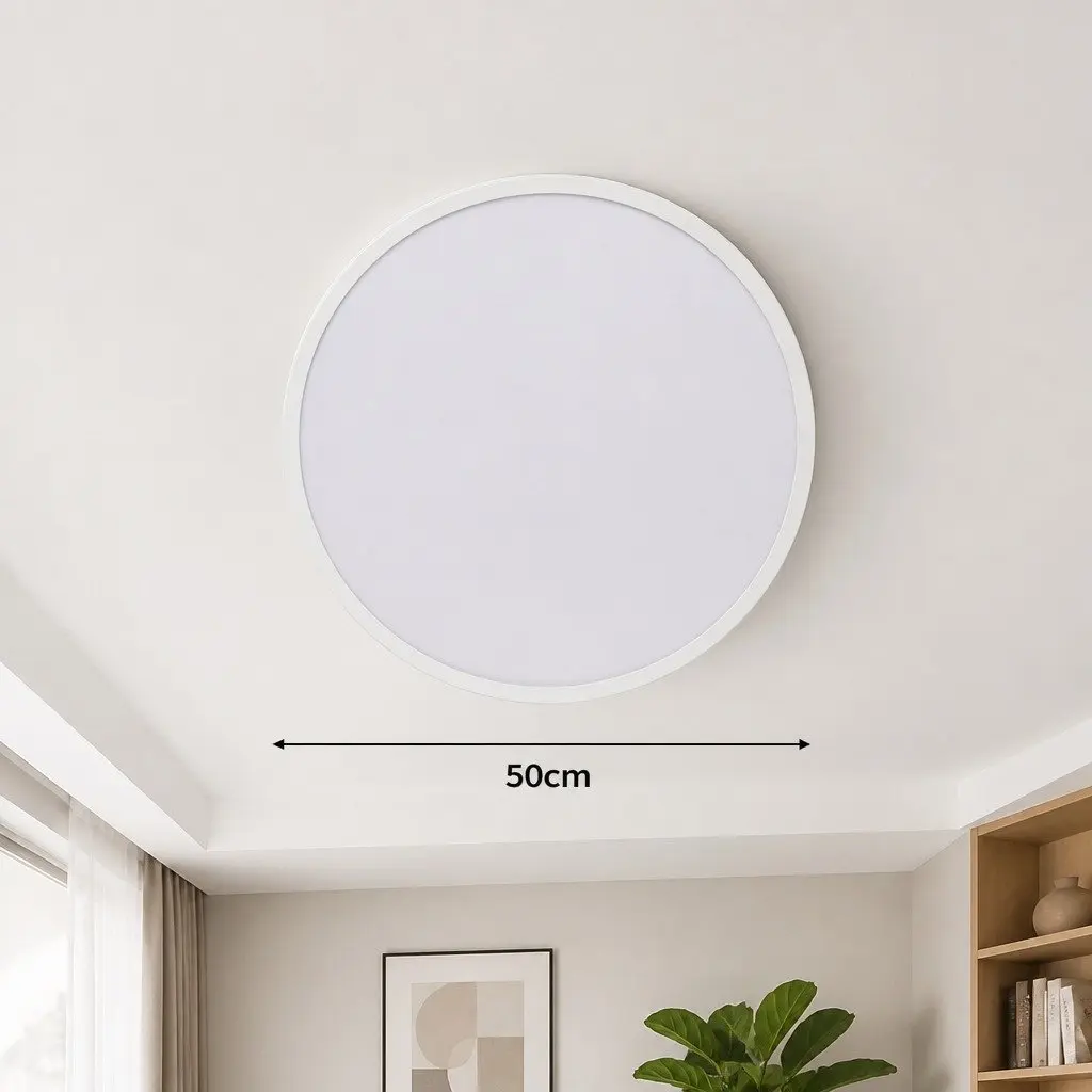 LED Ceiling Light Panel 36W Ultra-Thin Flush Mount Down Lighting Bedroom Kitchen