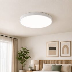 LED Ceiling Light 72W 3-Colour Temperature Warm Neutral Cold White Round Modern