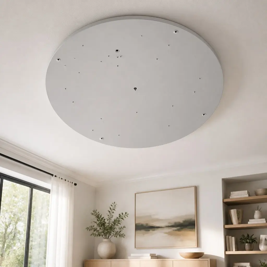 LED Ceiling Light 72W 3-Colour Temperature Warm Neutral Cold White Round Modern