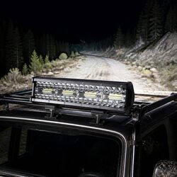 LED Light Bar 240W Combo Beam Spot Flood Work Driving Lamp IP68 Waterproof